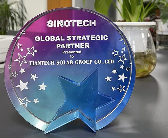 SINOTEC HOLDINGS GROUP'un Küresel Stratejik Ortağı olarak ödüllendirildi