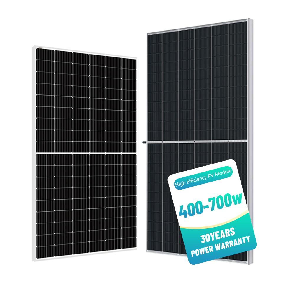 390W-670W Ev ve PV Projesi İçin Özelleştirilmiş Monokristal Panel